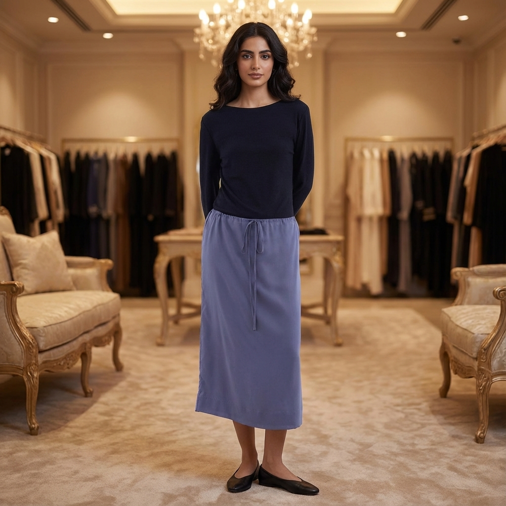 Averil Drawstring Skirt