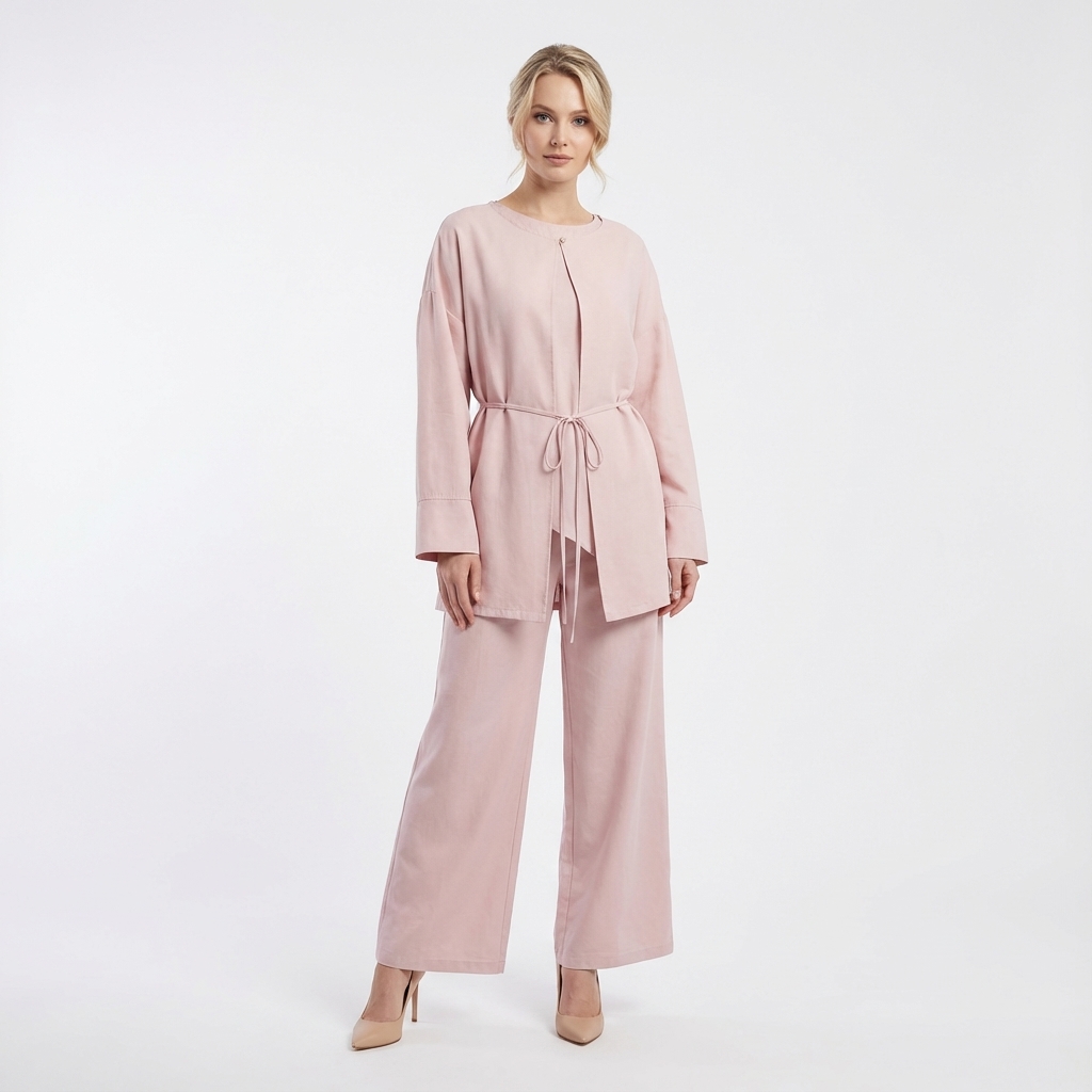 Crisabel Tie-Waist Kimono