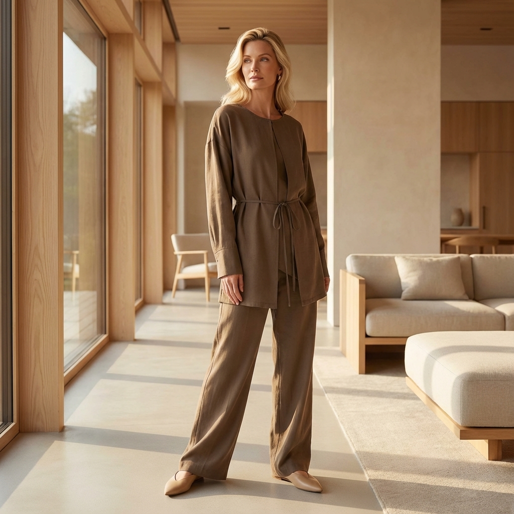 Crisabel Tie-Waist Kimono