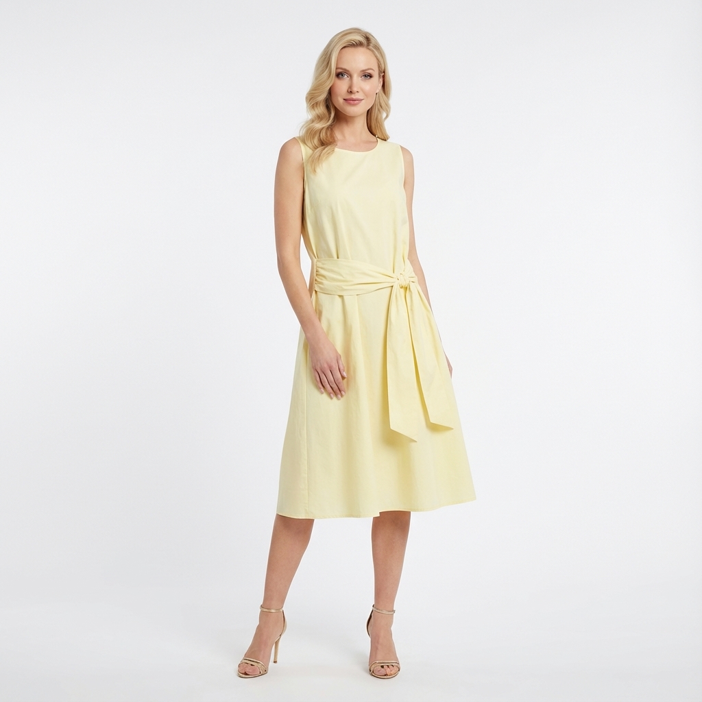 Doretta Tie-Waist Dress