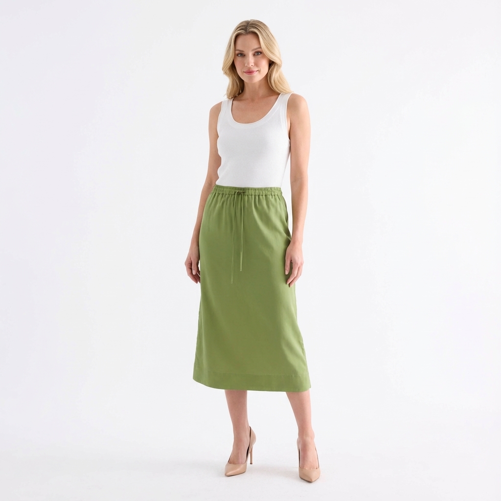 Kanery Scoop-Neck Rib Tank