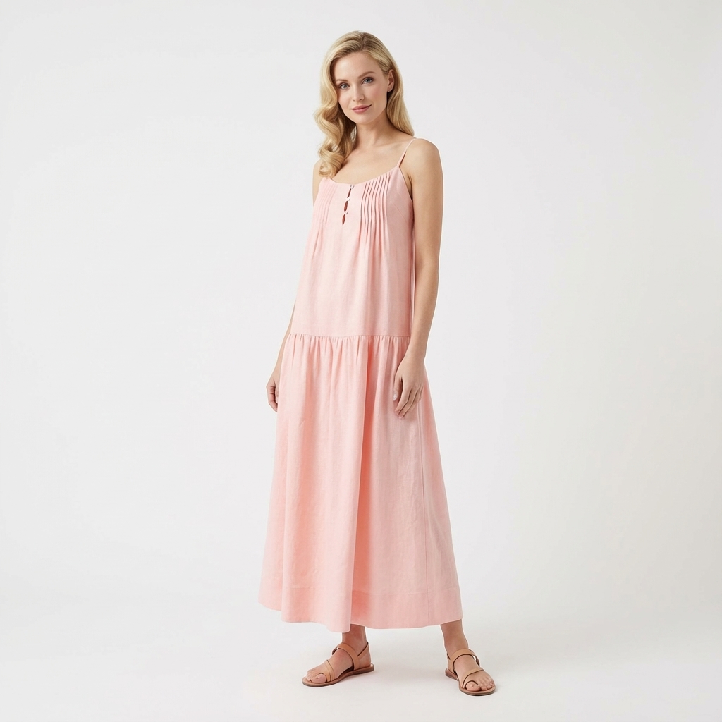 Lamere Drop-Waist Dress