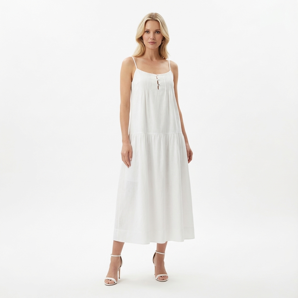 Lamere Drop-Waist Dress