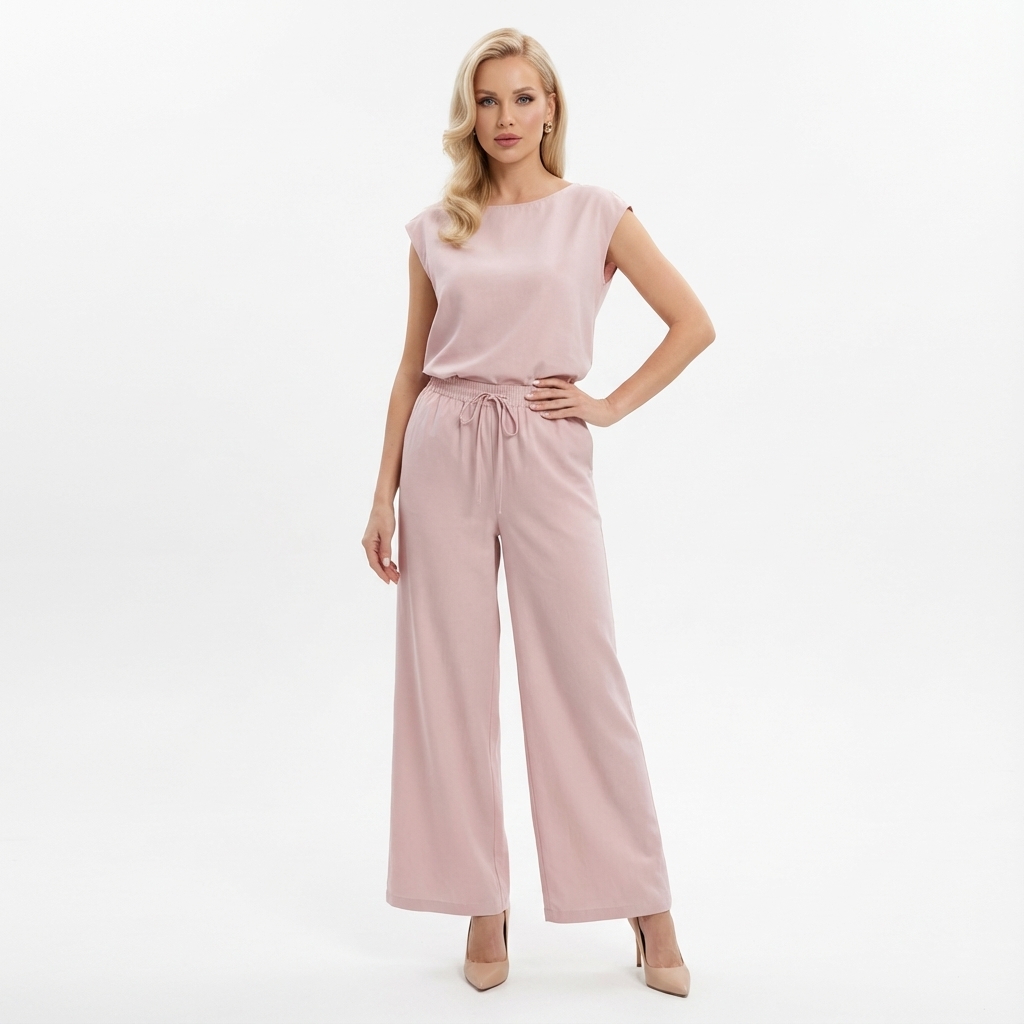 Melena High-Rise Drawstring Pants