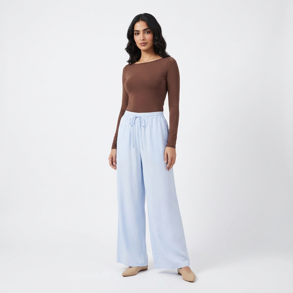 Melena High-Rise Drawstring Pants
