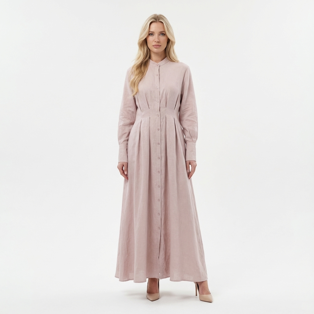 Nolaine Tuck Seam Dress