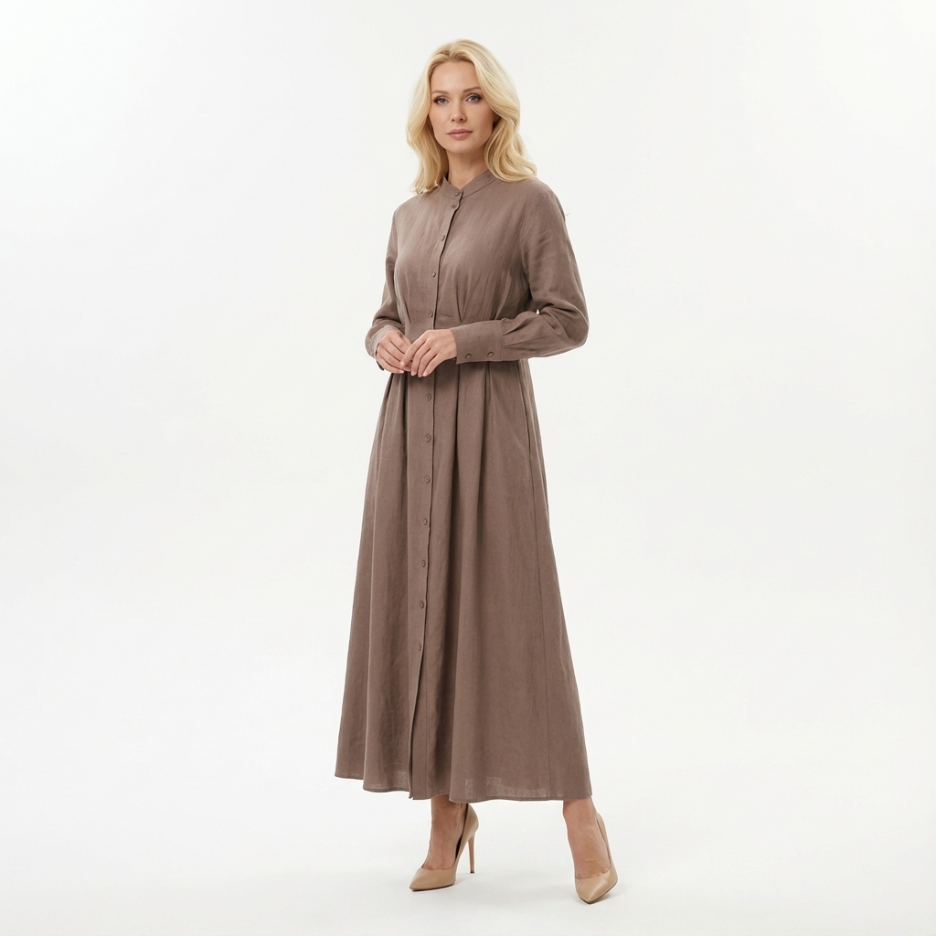 Nolaine Tuck Seam Dress