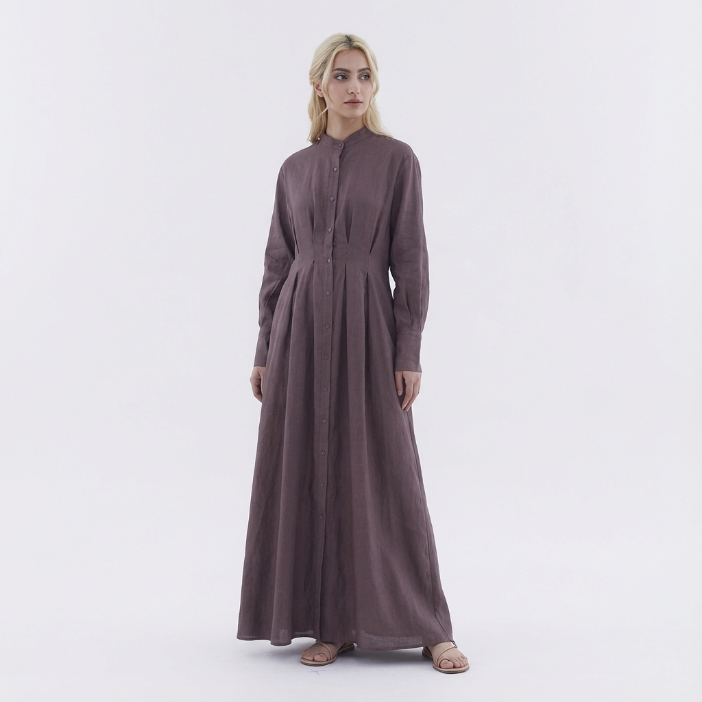 Nolaine Tuck Seam Dress