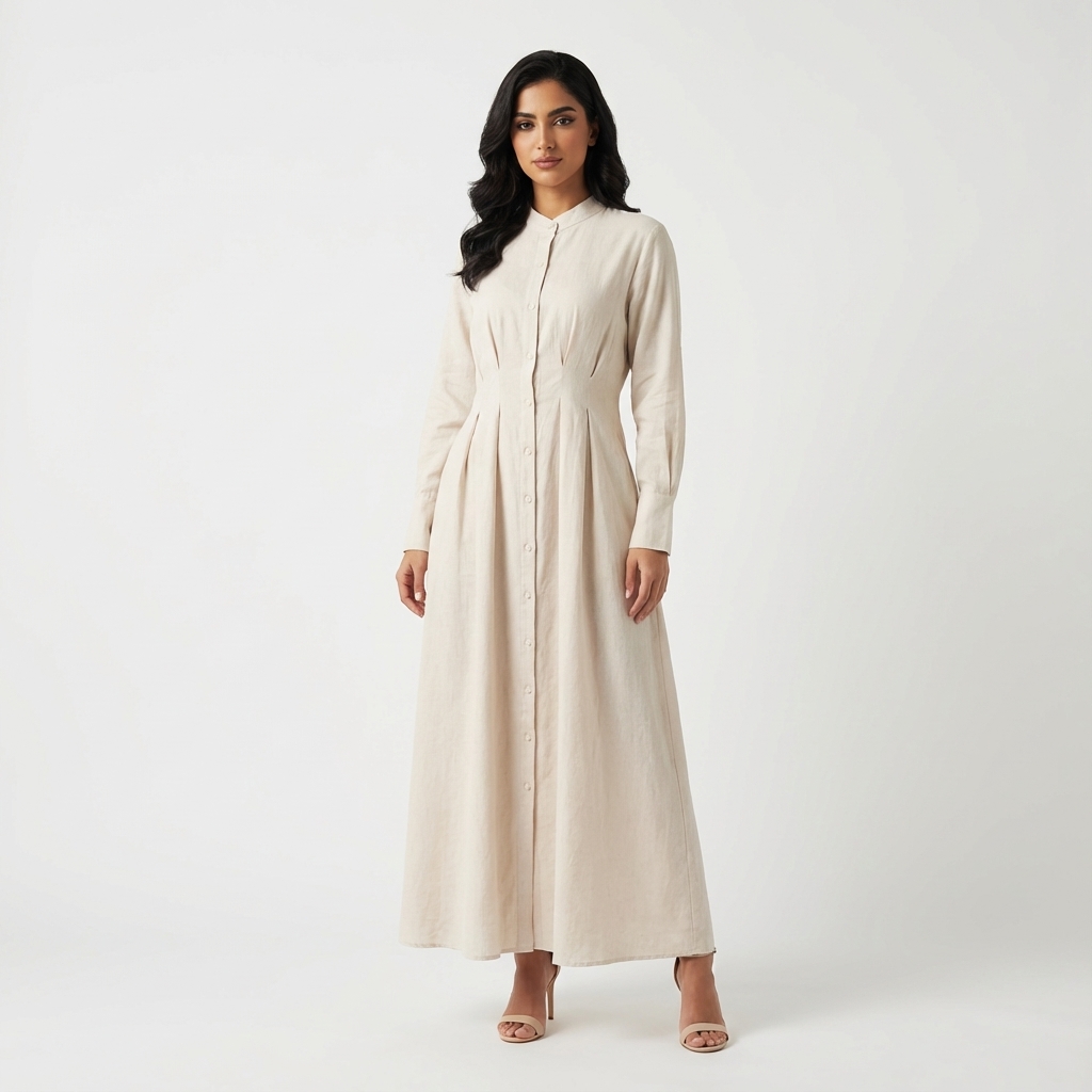 Nolaine Tuck Seam Dress