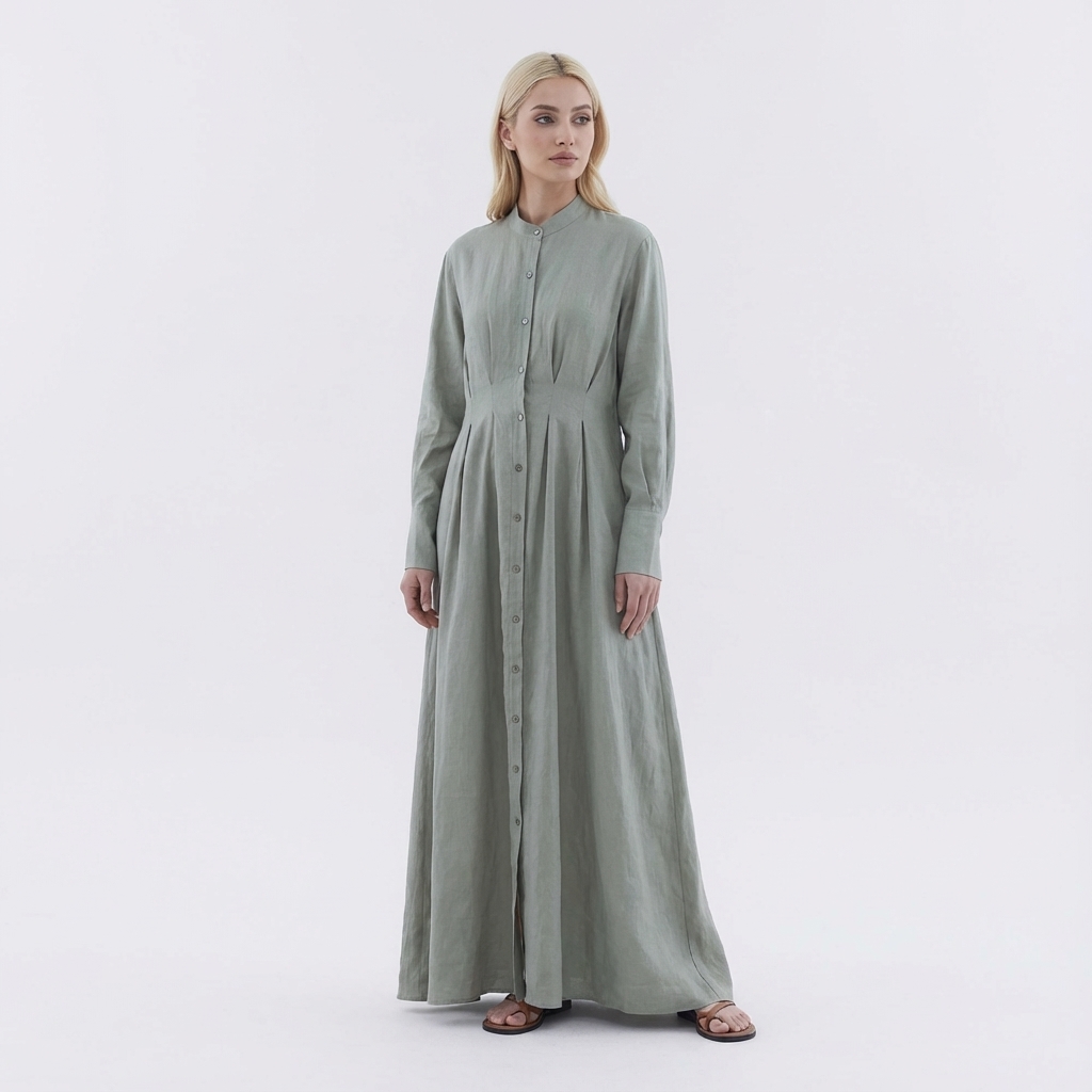 Nolaine Tuck Seam Dress