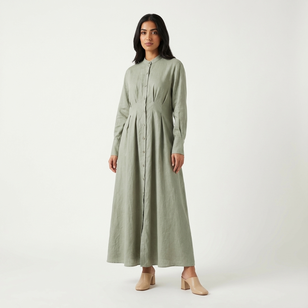 Nolaine Tuck Seam Dress