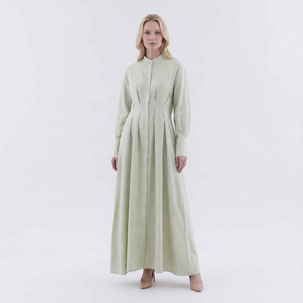 Nolaine Tuck Seam Dress