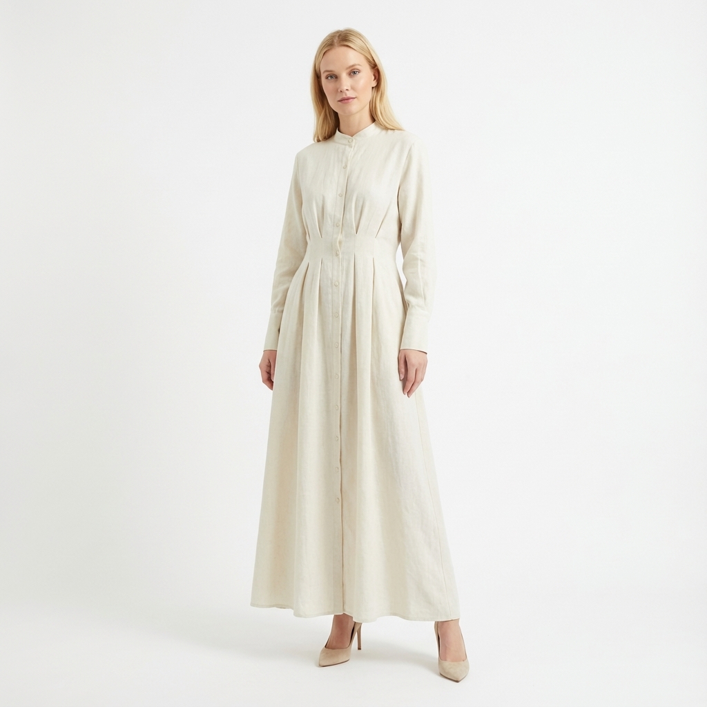 Nolaine Tuck Seam Dress