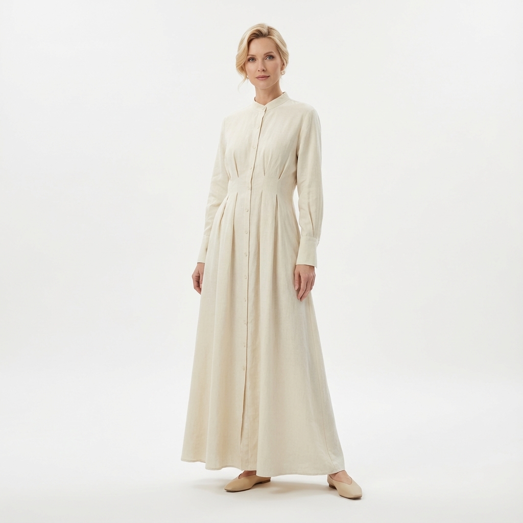 Nolaine Tuck Seam Dress