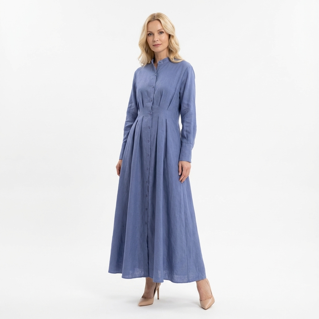 Nolaine Tuck Seam Dress