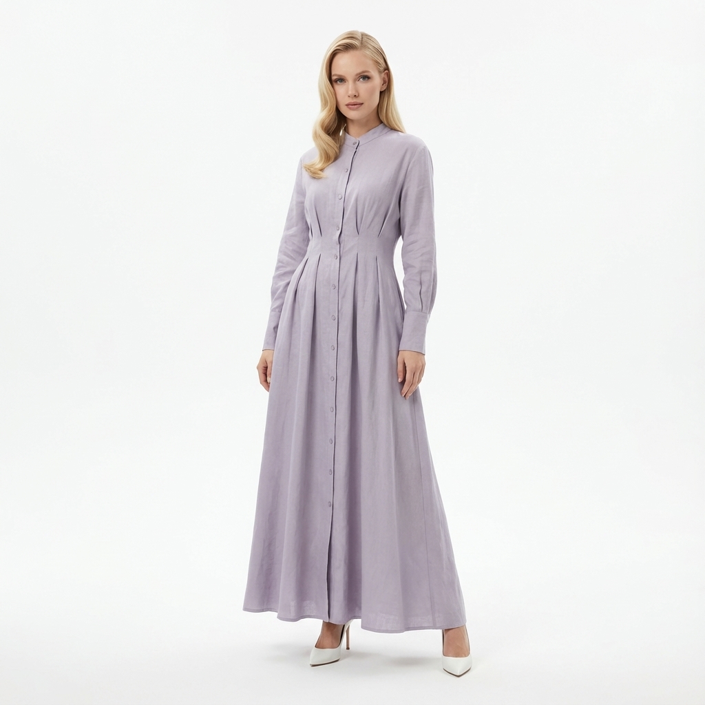 Nolaine Tuck Seam Dress