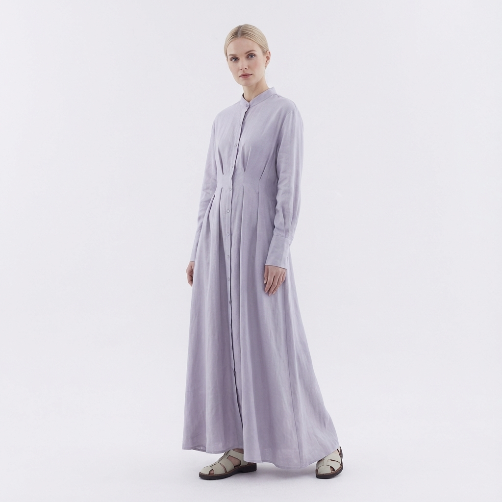 Nolaine Tuck Seam Dress