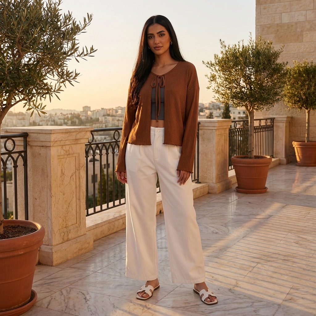 Osmo Front Tie Cardigan