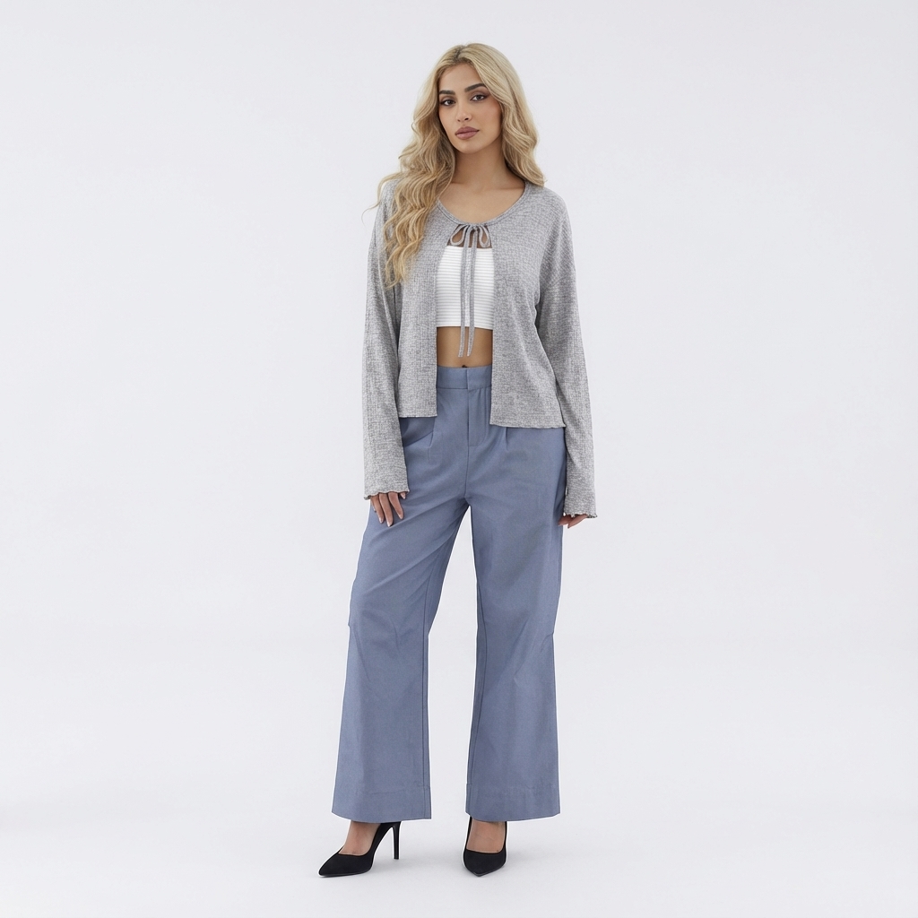 Osmo Front Tie Cardigan