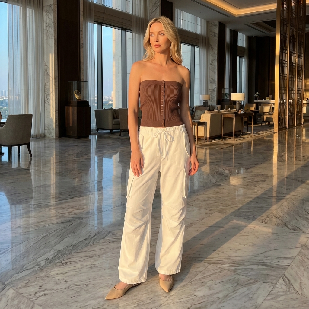 Rivia Utility Cargo Trousers