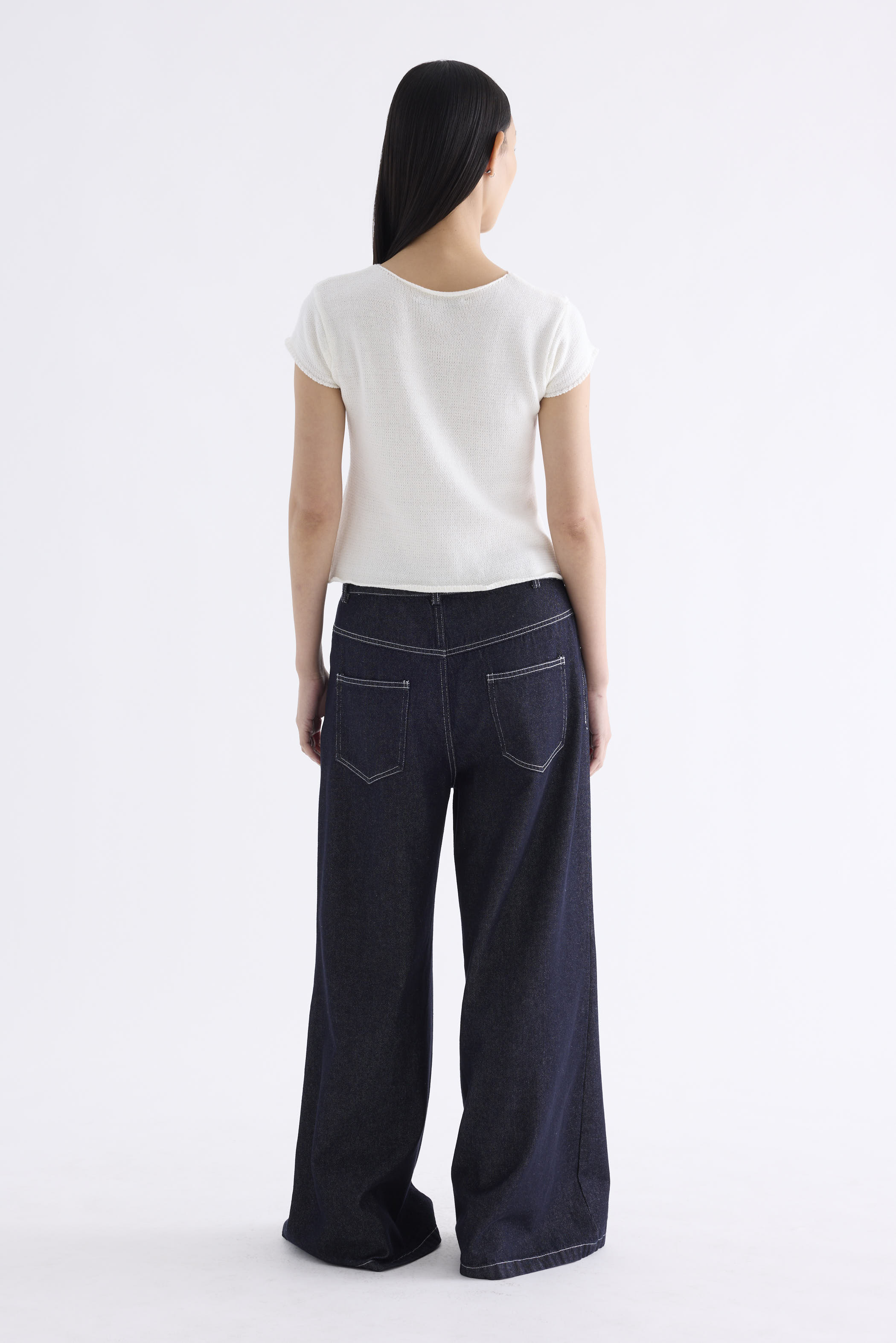 Helyn Button-Down Knit Top