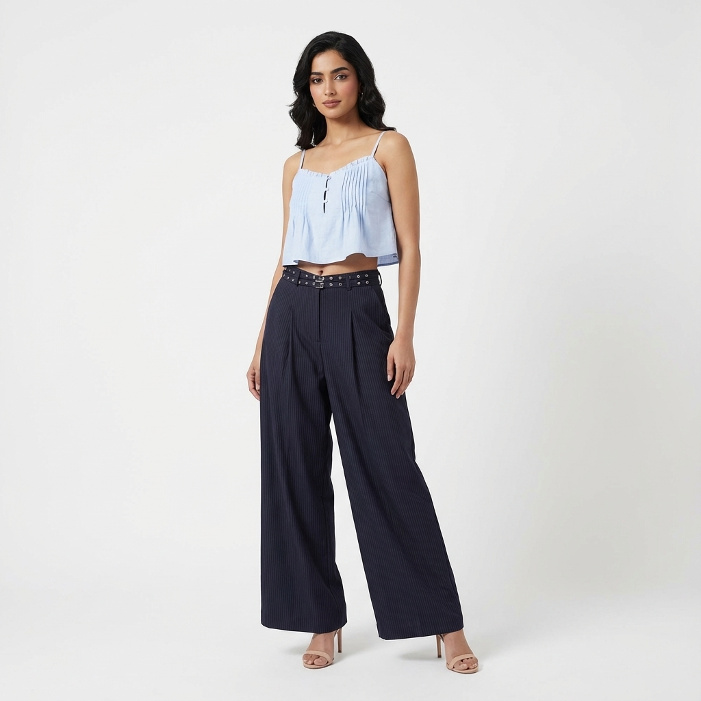 Sherley Pin-Tuck Cami Top