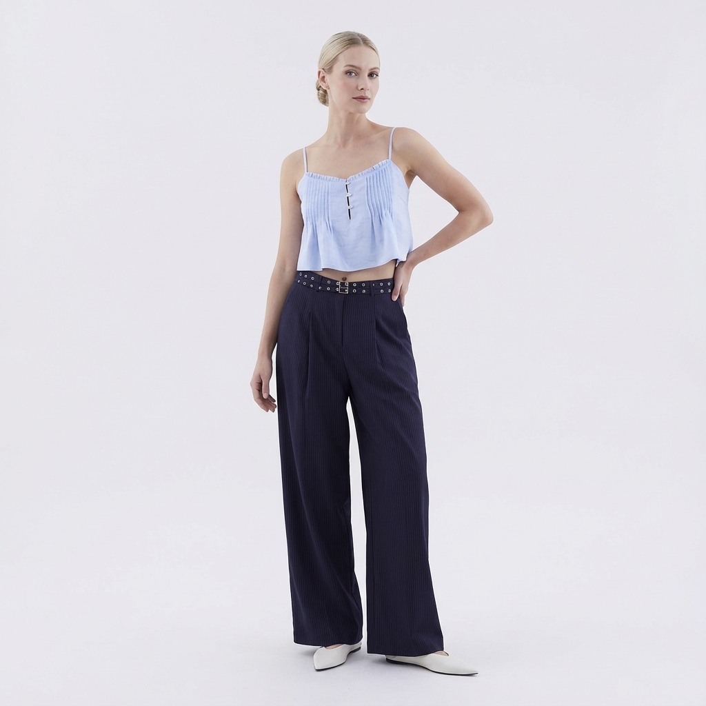 Sherley Pin-Tuck Cami Top