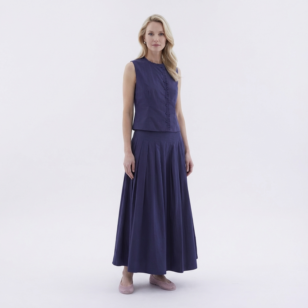 Tiselle Ruffle-Trim Top