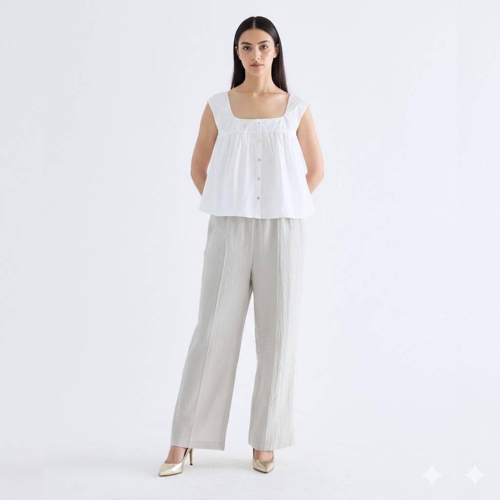 Isabella Gathered Top