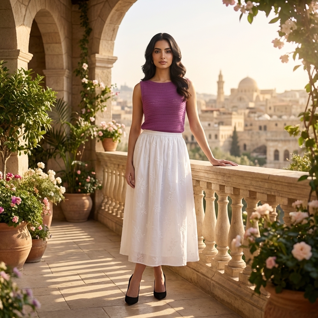 Alaris Crotchet Knit Tank