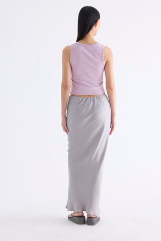 Tove Drawstring Bias Skirt