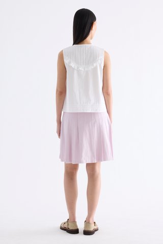 Feya Pintuck Yoke Top