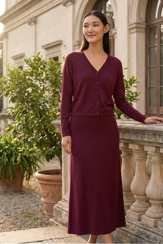 Tamera Button-Down Knit Top