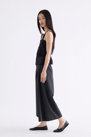 Elle Lace Button-Down Top