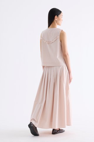 Feya Pintuck Yoke Top