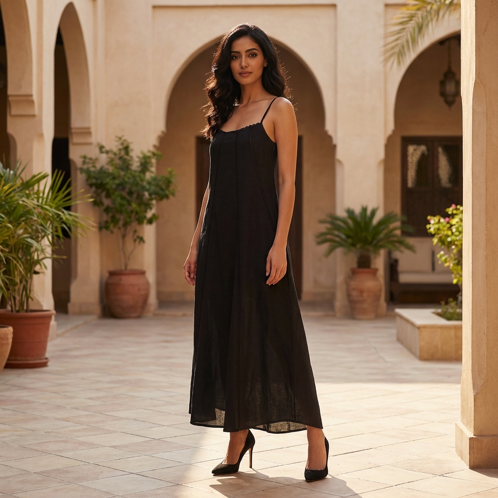 Palina Lace-Trim Panelled Dress