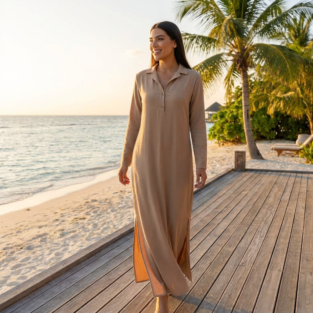 Juno Notch Collar Dress