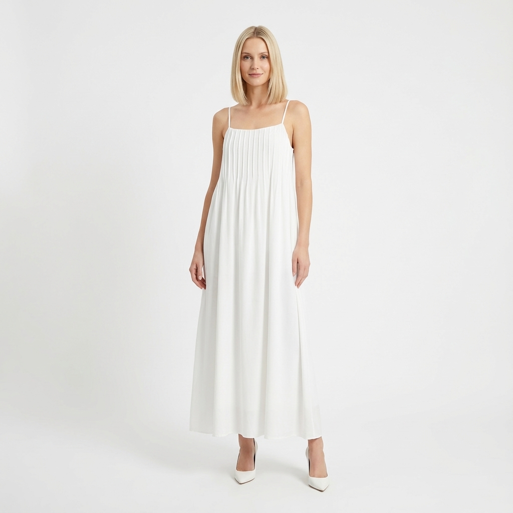 Eris Pleated Dress