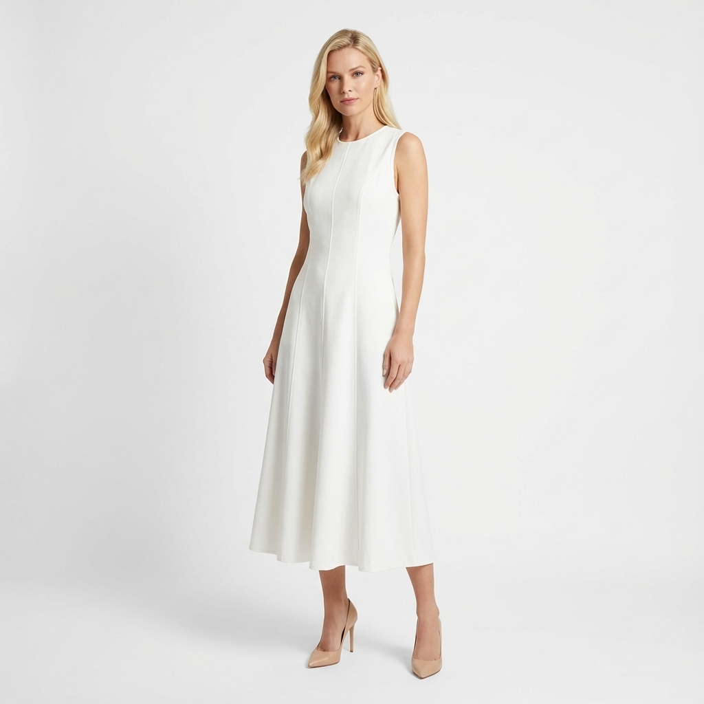 Jeroe Open-Back Dress