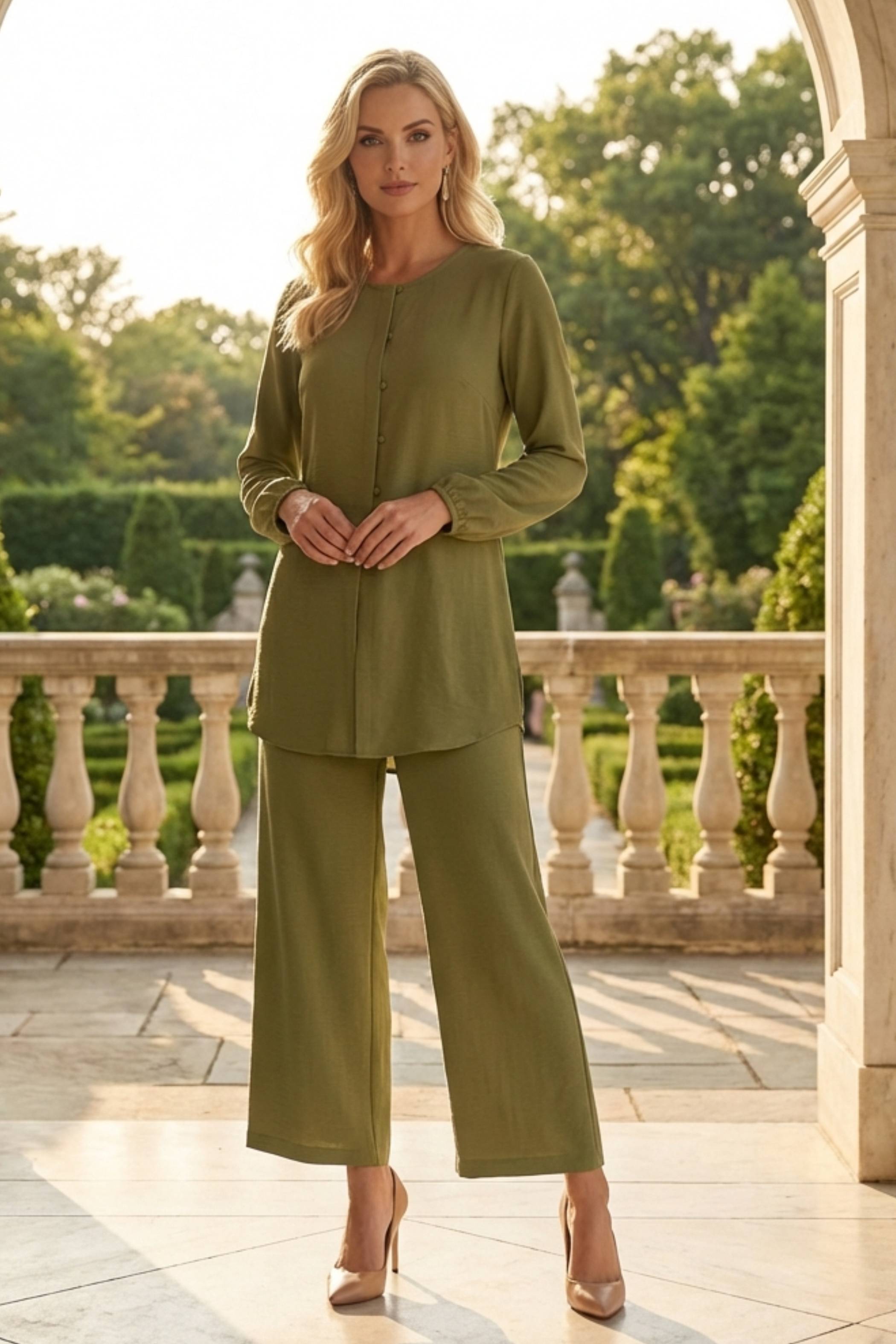 Zephira Button-down Blouse