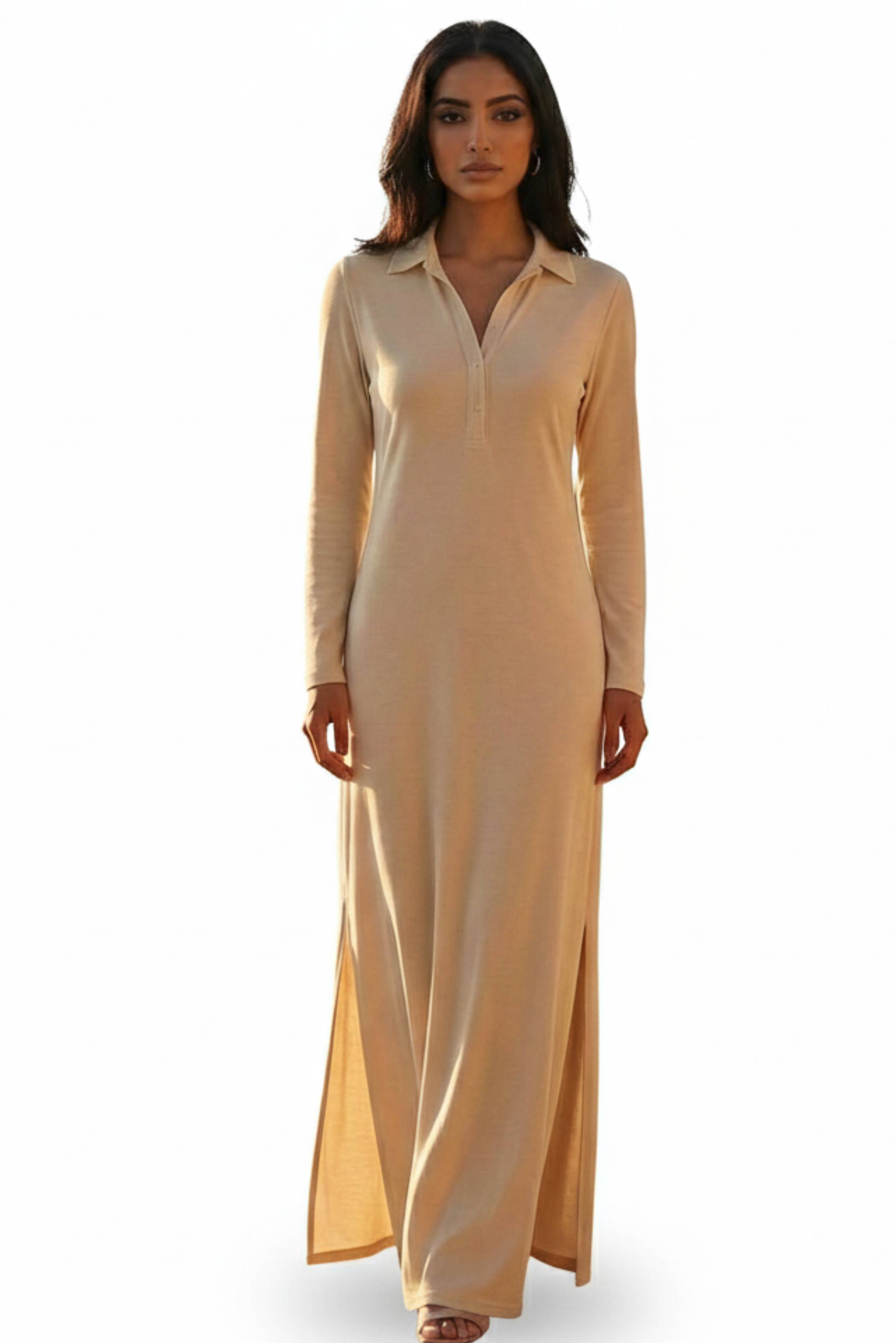 Juno Notch Collar Dress