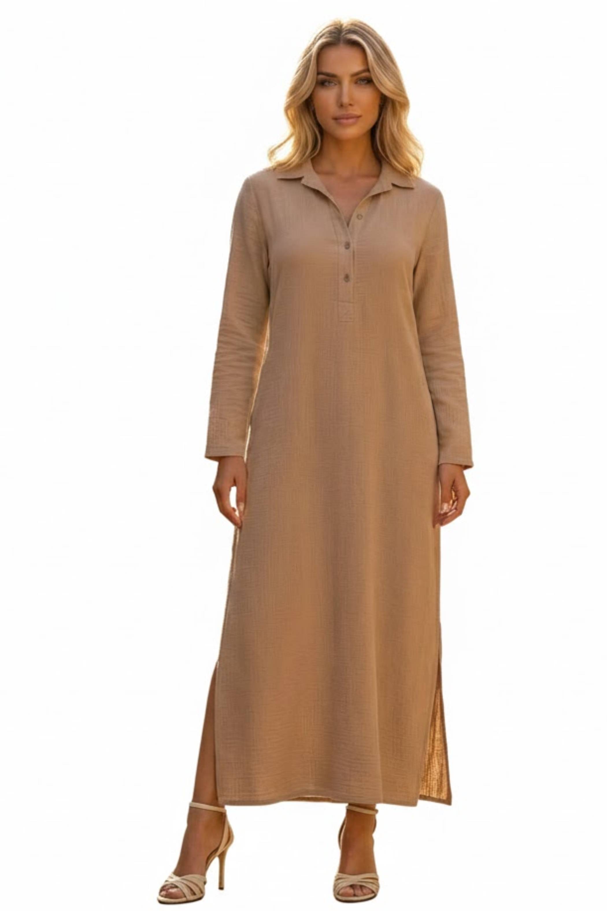 Juno Notch Collar Dress
