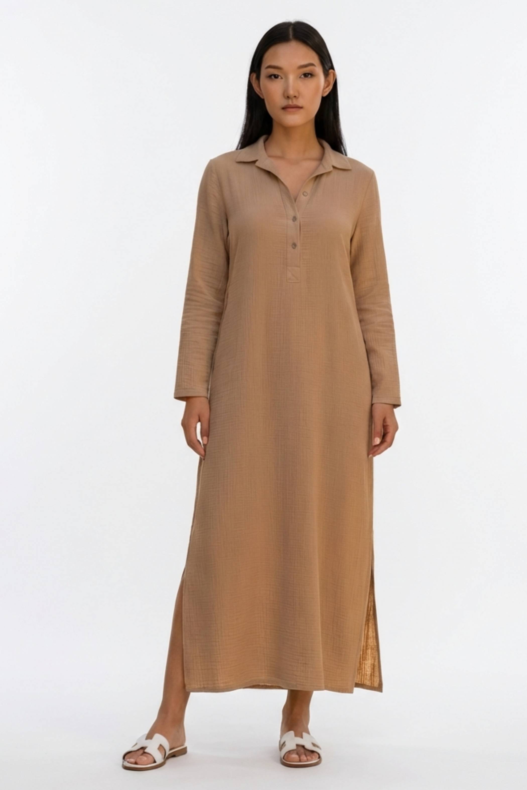 Juno Notch Collar Dress