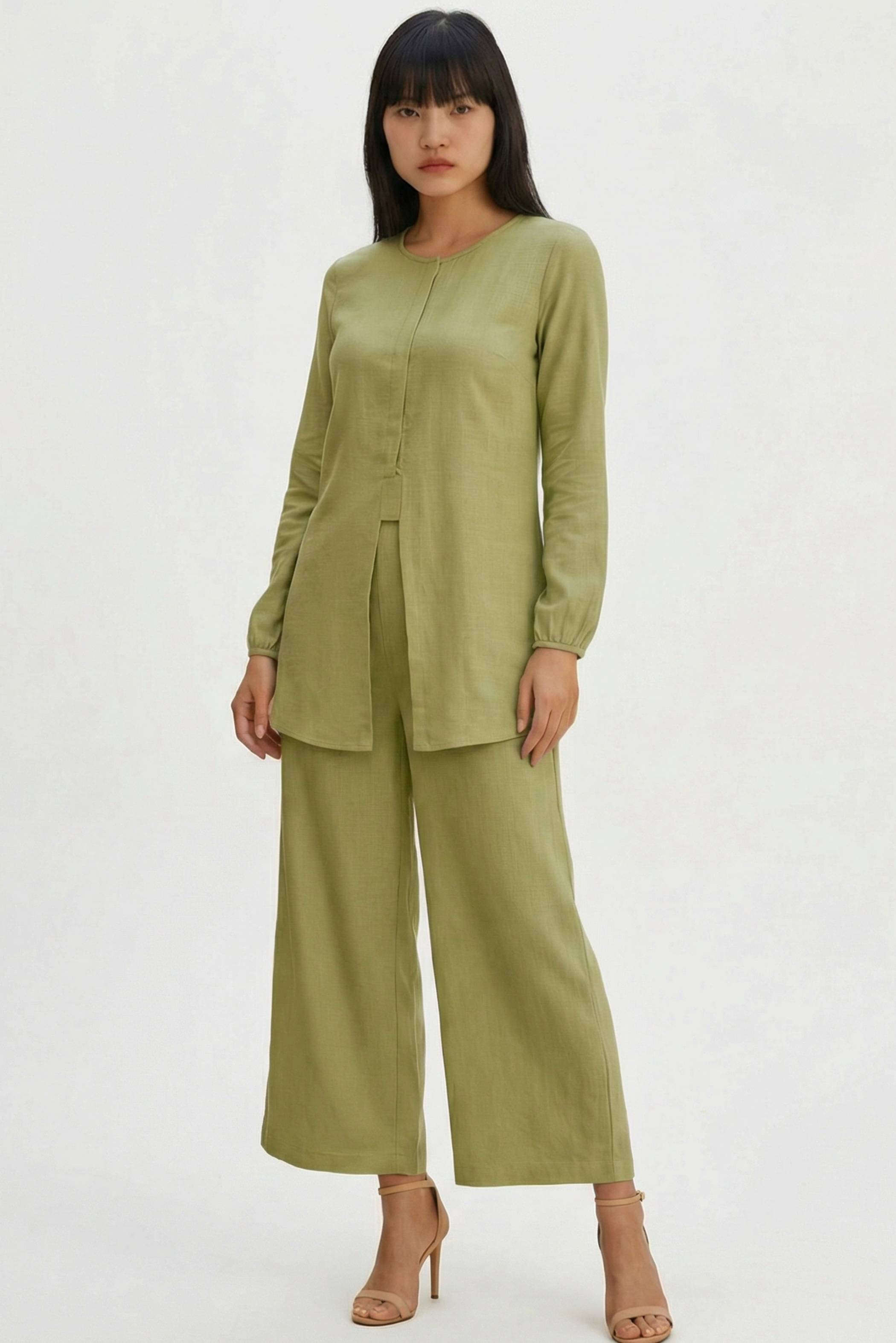 Zephira Button-down Blouse