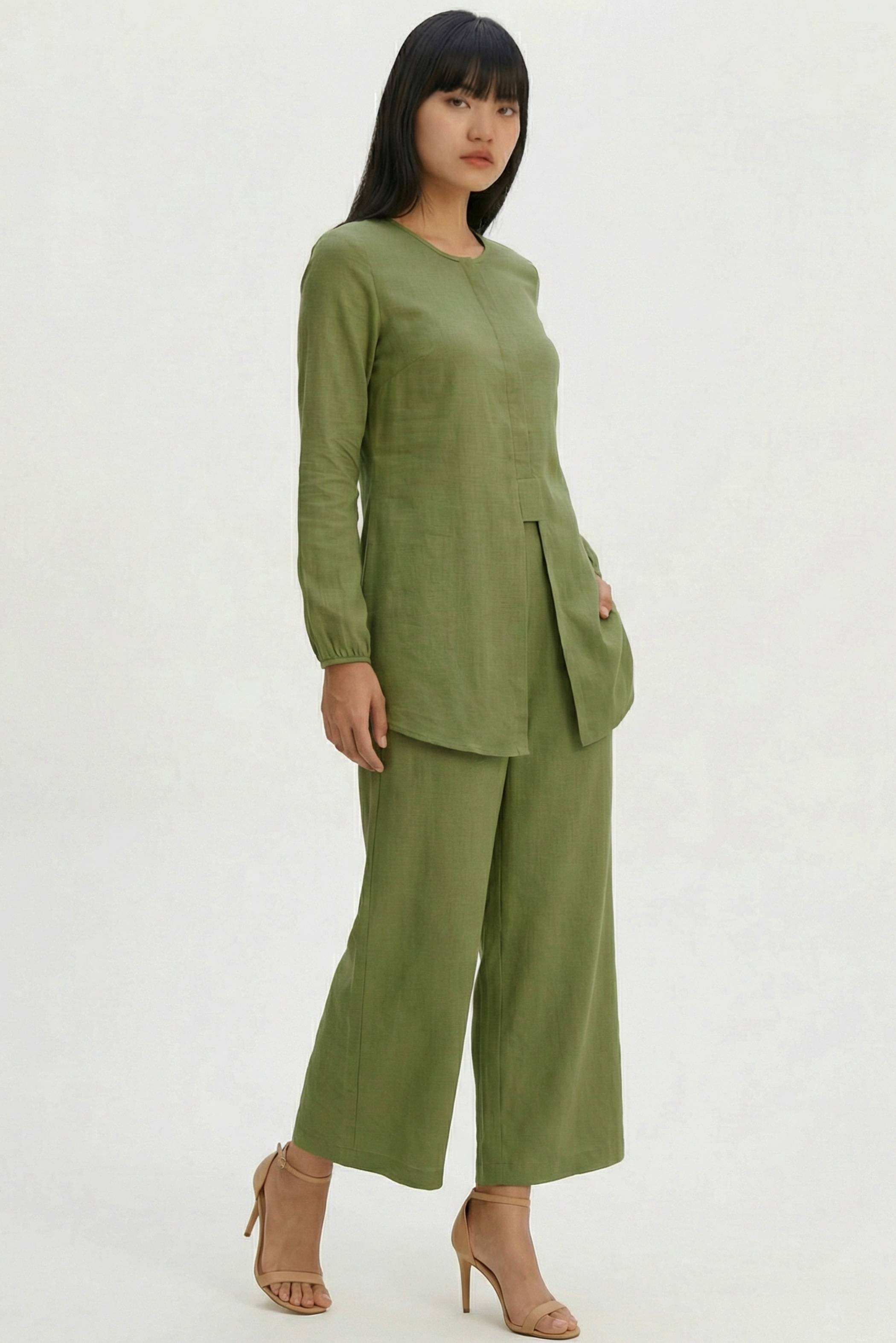 Zephira Button-down Blouse