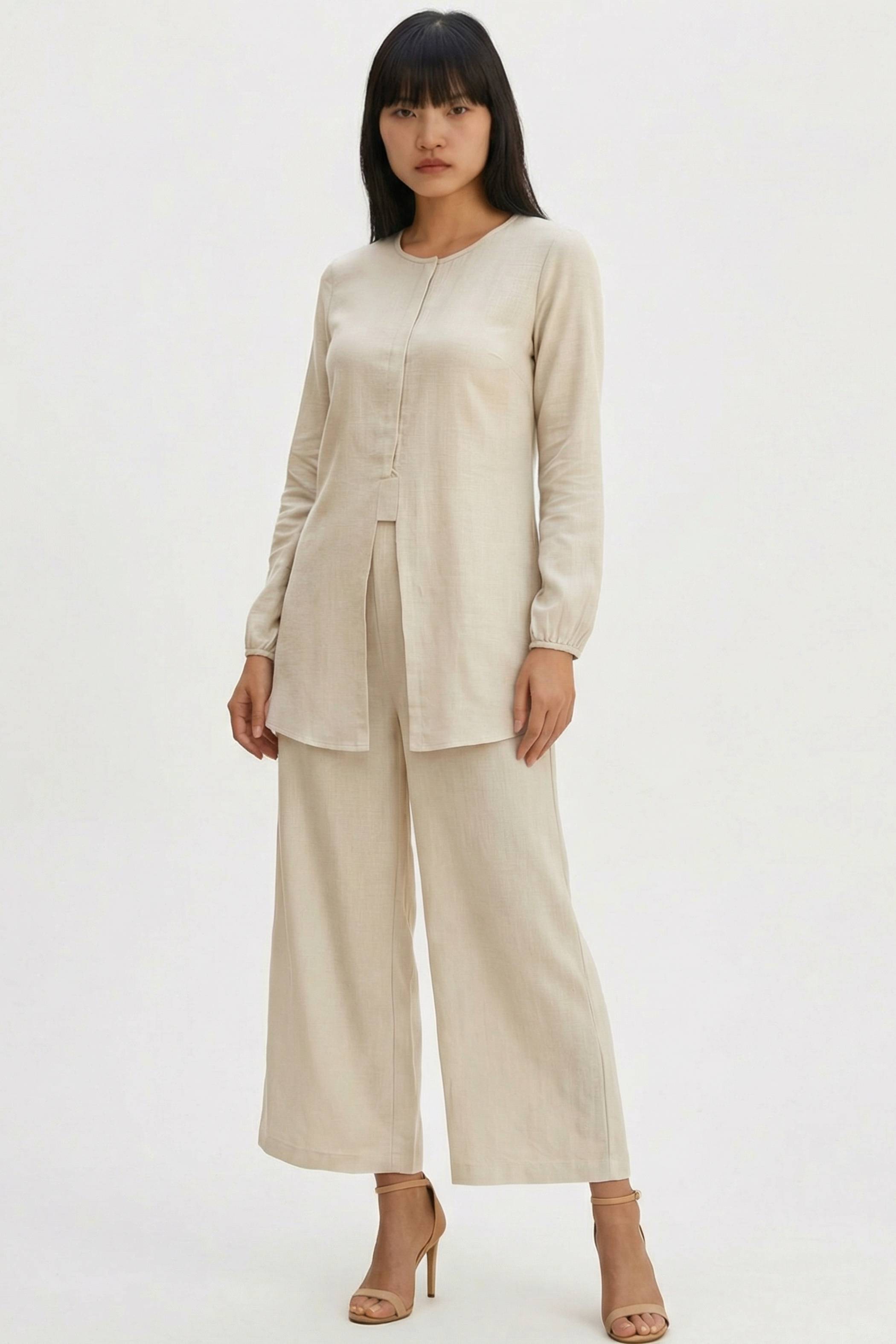 Zephira Button-down Blouse