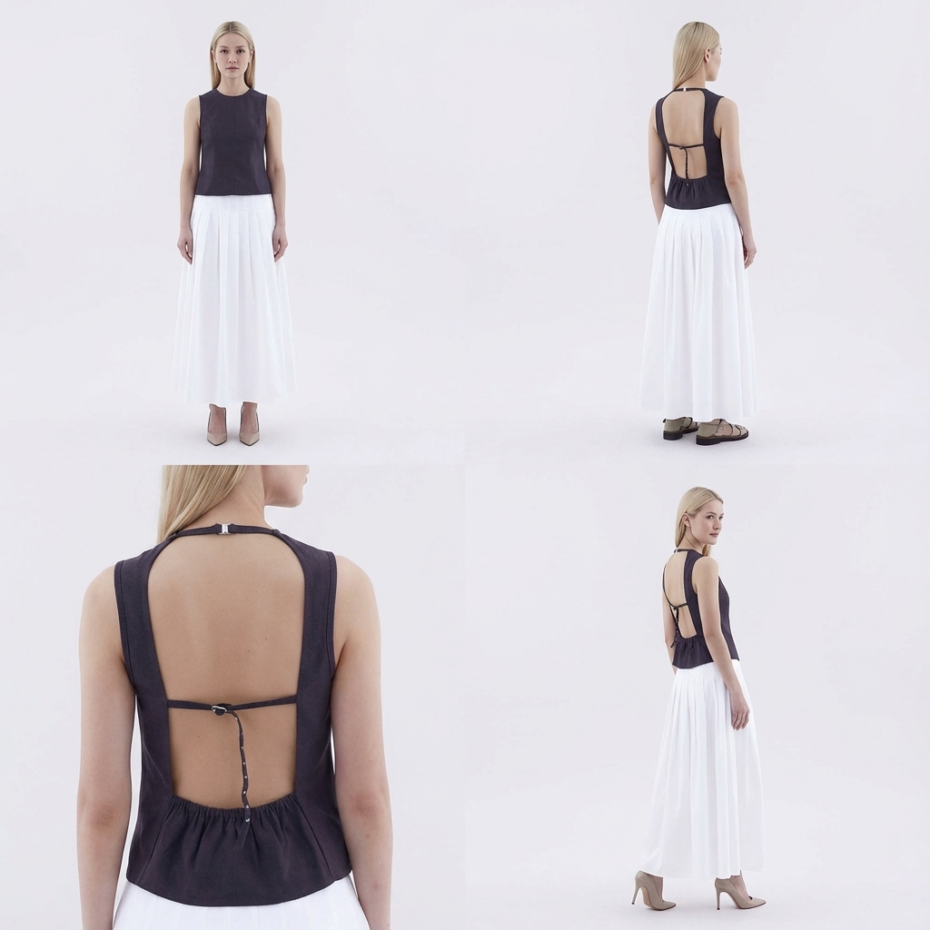 Tilcy Open-Back Top