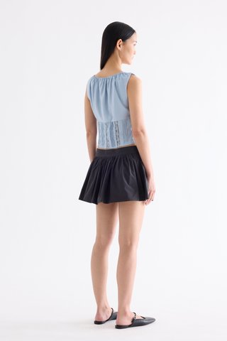 Debrie Lace Panel Top