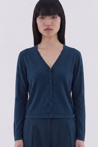 Tamera Button-Down Knit Top