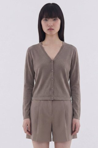 Tamera Button-Down Knit Top